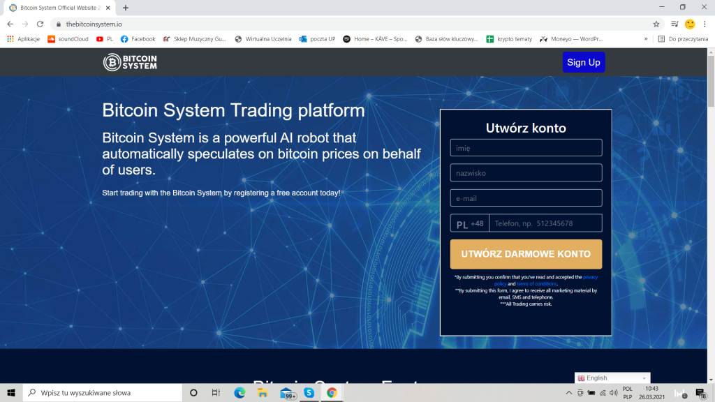 Bitcoin system oficjalna strona